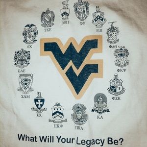 West Virginia Fraternity Vintage Tee